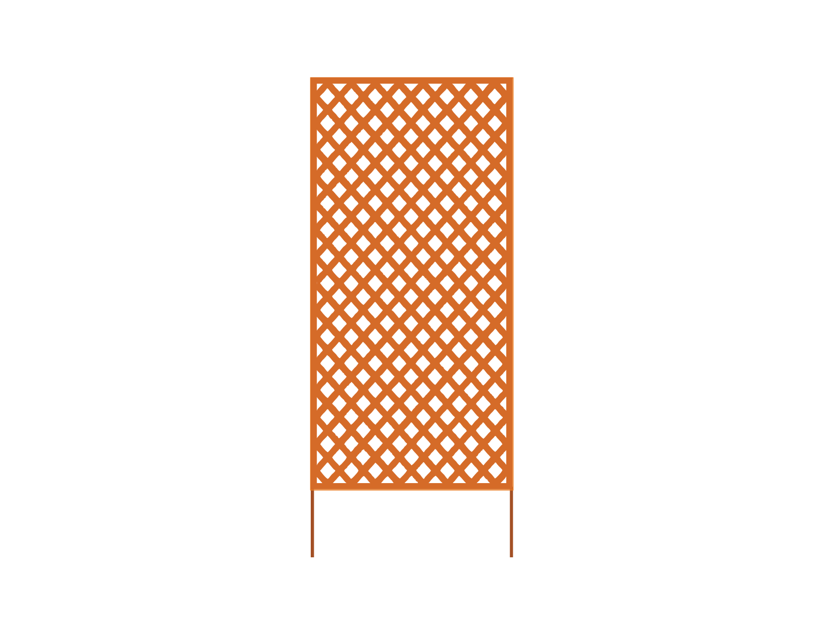 Outdoor Metal Privacy Panels (60” & 72”) – Heavy-Duty Steel for Patio, Fence & Backyard