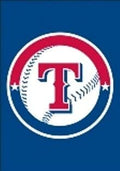 Texas Rangers Premium Garden Flag Banner Applique Embroidered 10.5x15 Inch