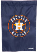 Houston Astros Garden Flag Banner 2-sided Premium Applique Outdoor House Baseball