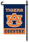 Auburn University Tigers Premium Garden Flag Banner, Double Sided, Country, 13x18 Inch, Display Stand Sold Seperately