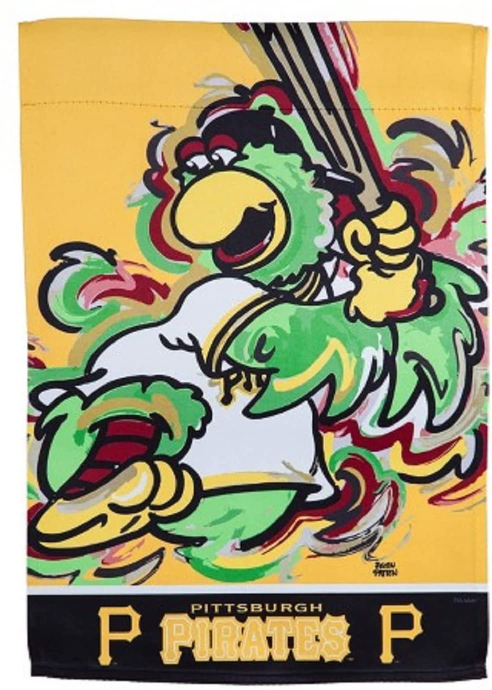 Pittsburgh Pirates Premium Garden Flag Banner, Double Sided, 13x18 Inch