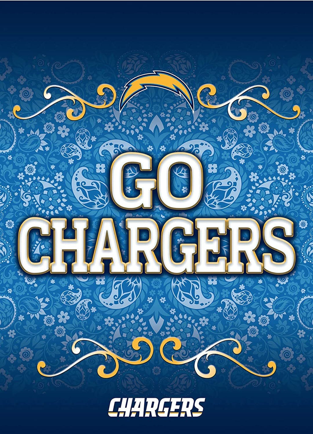 Los Angeles Chargers Garden Flag Banner, 13x18 Inch, Premium Double Sided