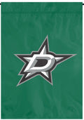 Dallas Stars Garden Flag Banner Applique Embroidered Nylon 12.5 x 18 Inch