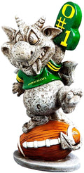University of Oregon Ducks GoGoyle Garden Statue, 10 Inch, Outdoor Home Decoration, Gargoyle Design
