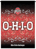 Rico Industries Ohio State University Garden Flag 13" X 18"