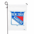 New York Rangers Premium Garden Flag Banner, Double Sided, Embroidered Applique, 13x18 Inch