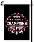 University of Georgia Bulldogs 2021 Champions Premium Garden Flag Banner, Double Sided, 13x18 Inch