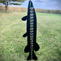 Metal Musky / Pike Snow Gauge - Steel - 42-inch