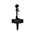 Military Memorial Stake - Personalized