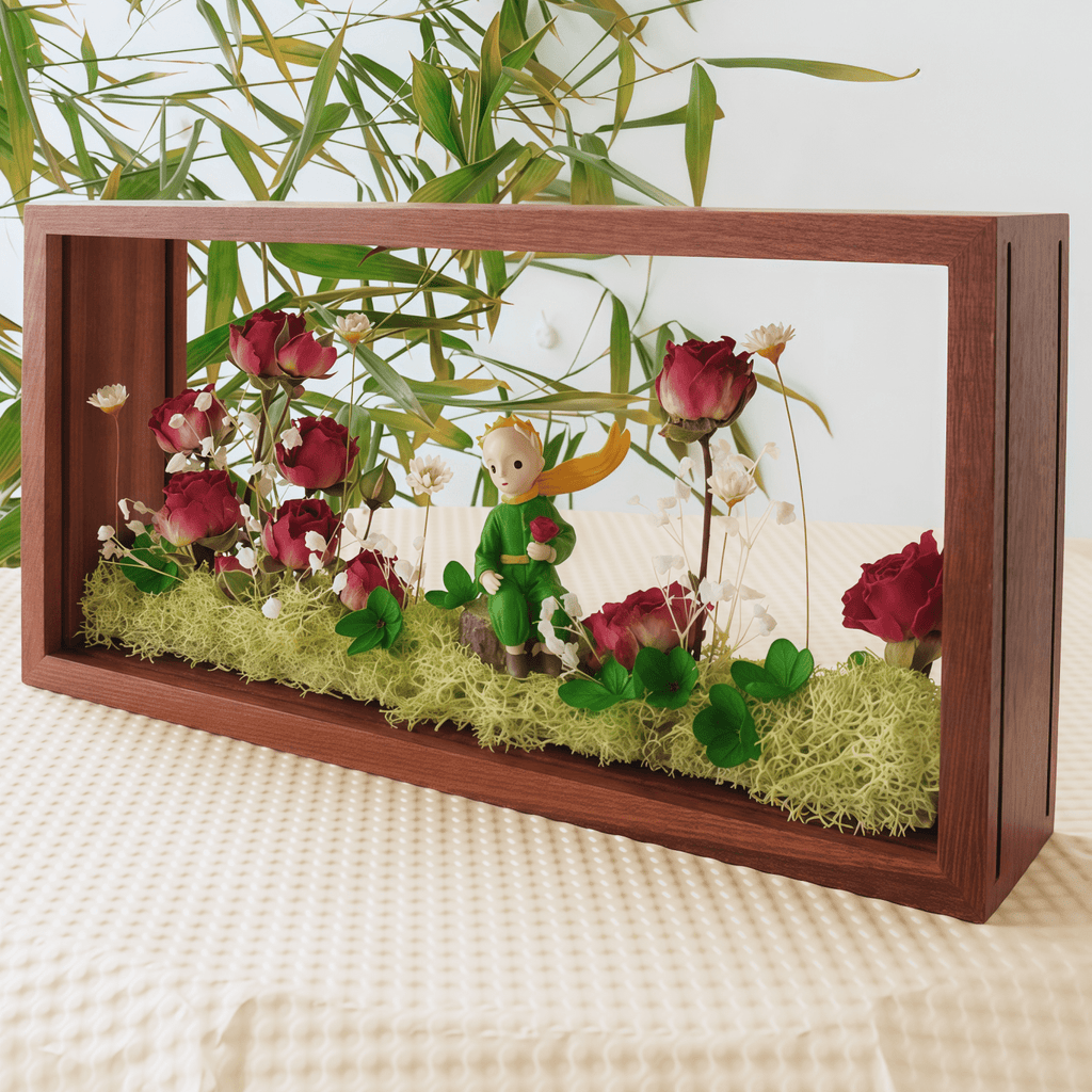 "My Unique Rose" Preserved Flower Shadow Box