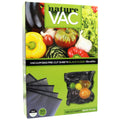 NatureVAC 15" x 20" Precut Vacuum Seal Bags - Black/Clear (Pack of 50)