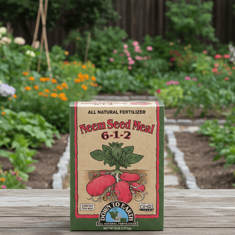Neem Seed Meal 6-1-2  (5 lb Box)