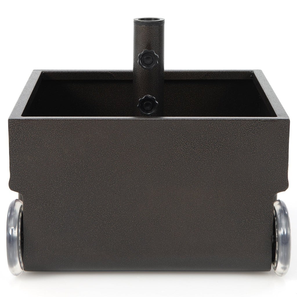 150 Pounds Patio Umbrella Base Stand Wheels Planter Outdoor