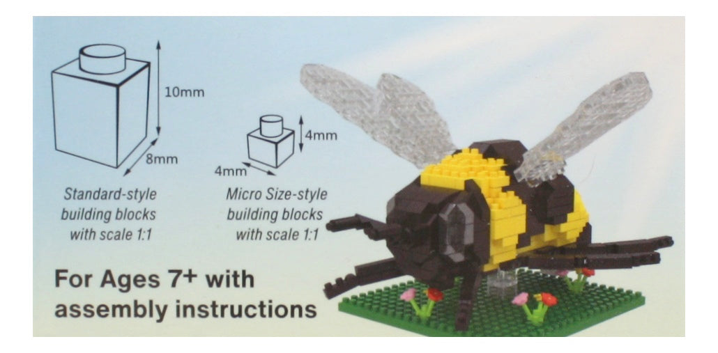 Bee Building Blocks Mini Building Blocks - Bumble Bee – Nate's Garden Supply