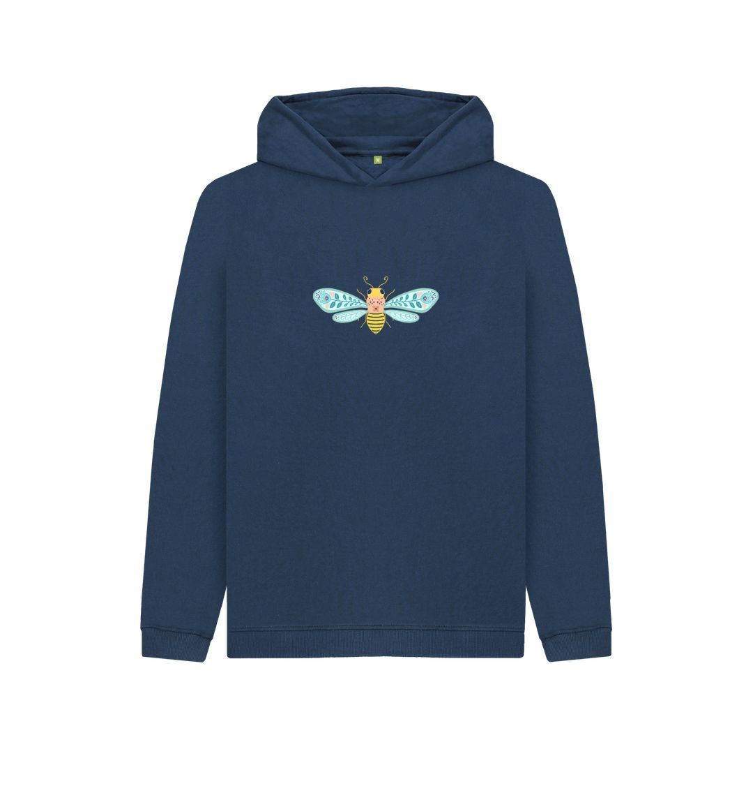 Cozy Bee Pullover Hoodie Sweatshirt Assorted Colors (Kids)