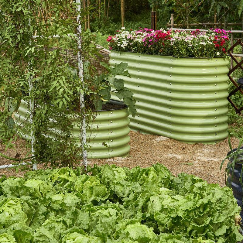 🎉 Olle 4-Style Modular Galvanized Raised Garden Beds [Build 1 of 4 Configurations]