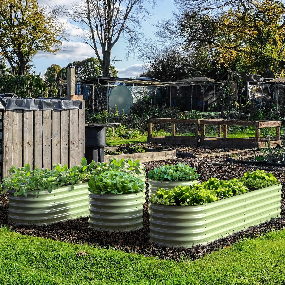 🎉 Olle 4-Style Modular Galvanized Raised Garden Beds [Build 1 of 4 Configurations]