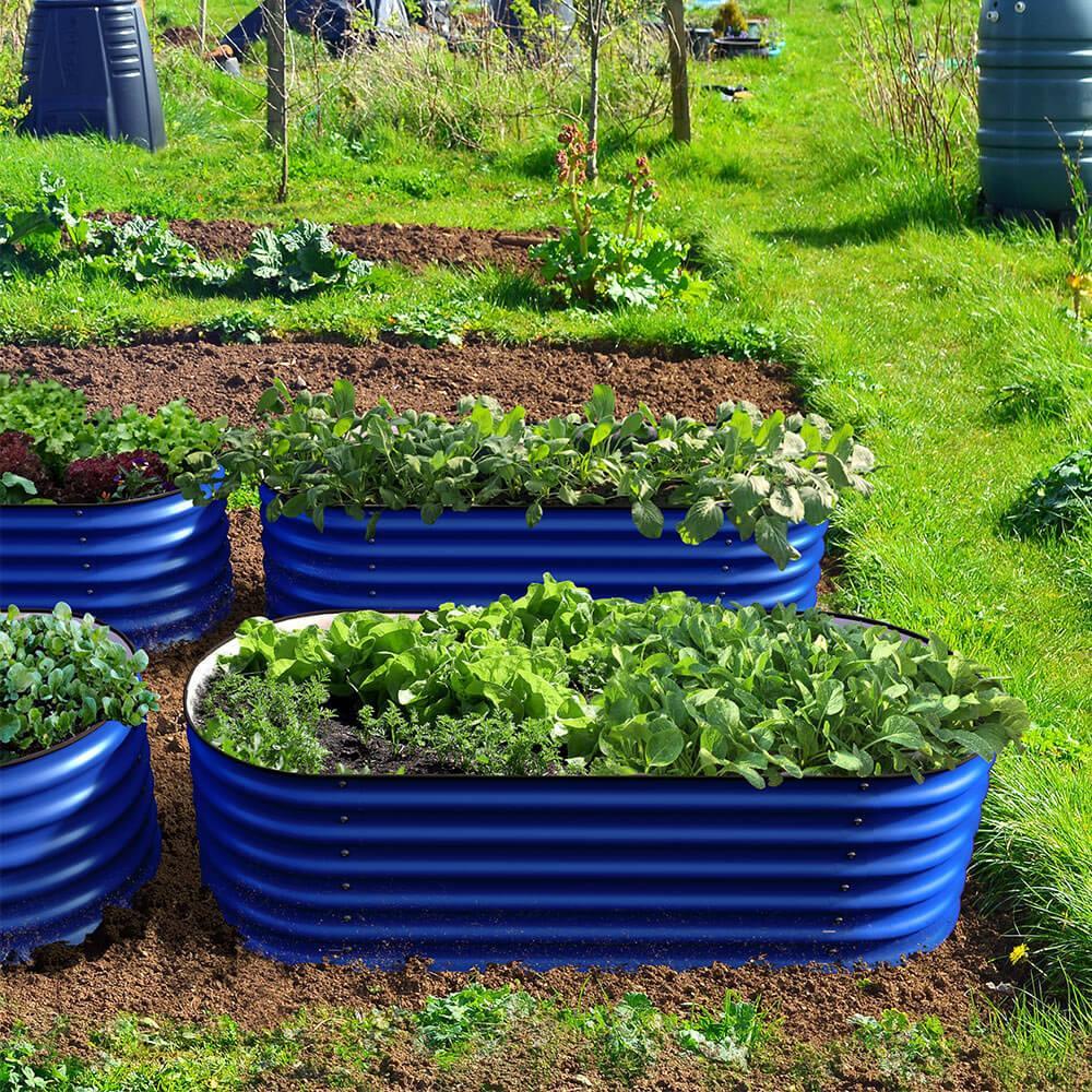 🎉 Olle 4-Style Modular Galvanized Raised Garden Beds [Build 1 of 4 Configurations]