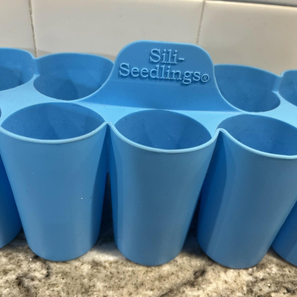 Silicone Seed Starter Tray - 10 Small Round Cells