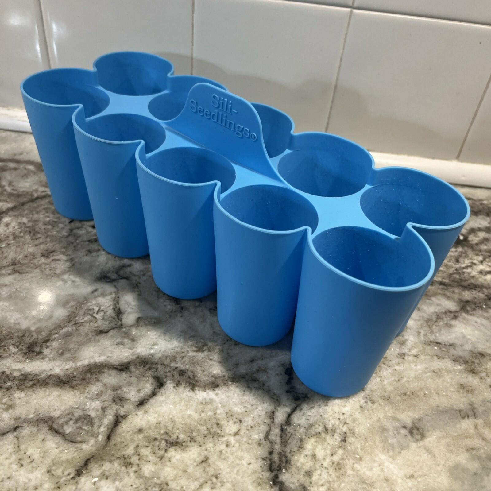 Silicone Seed Starter Tray - 10 Small Round Cells