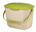 Nova Products 2 Gallon/8 Liter Kitchen Organics Compost Bin, Avocado/Beige (QTY 1), SKU CREW_PP8L