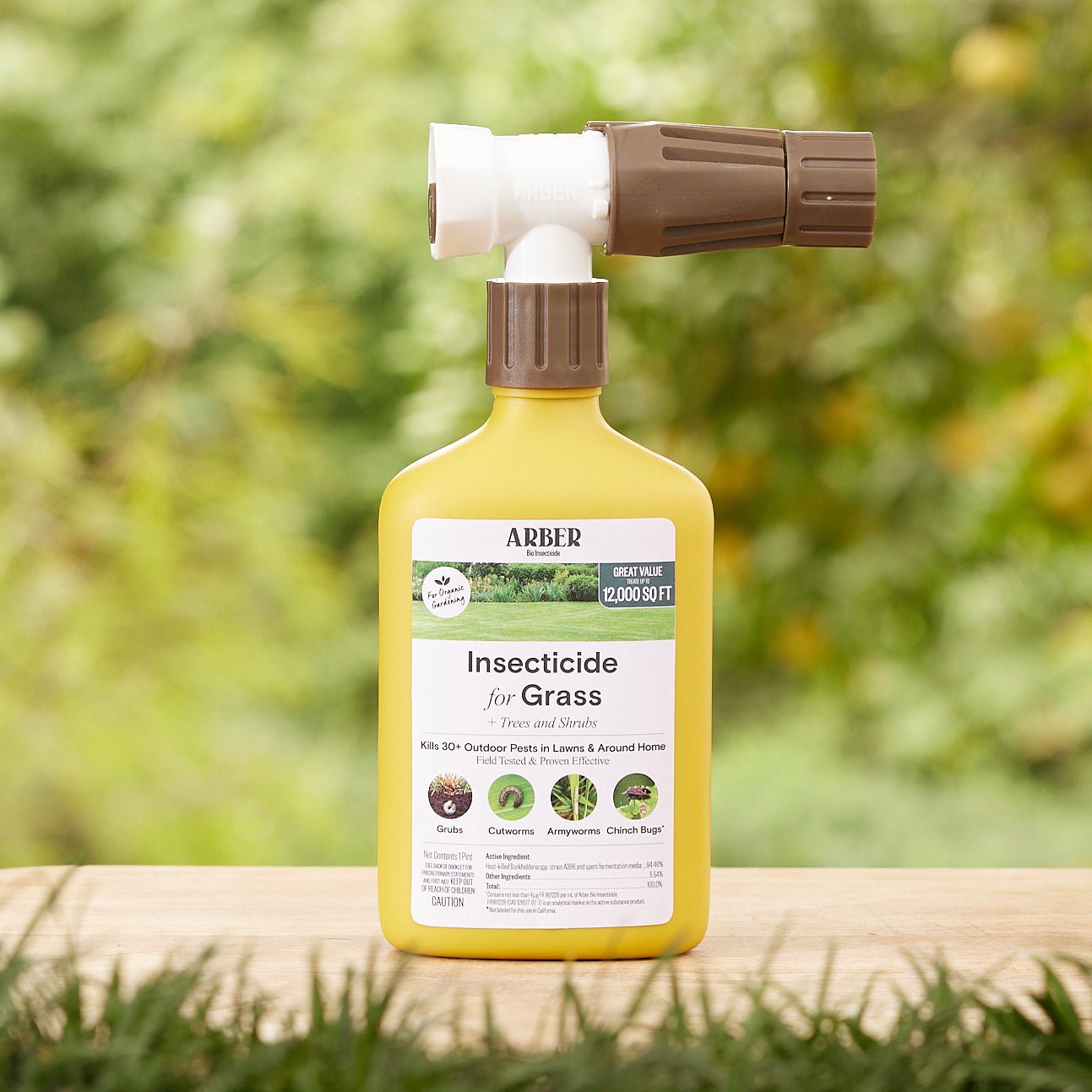 Organic Insecticide for Grass, Trees & Shrubs