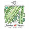Progress #9 Pea Seeds (Organic)
