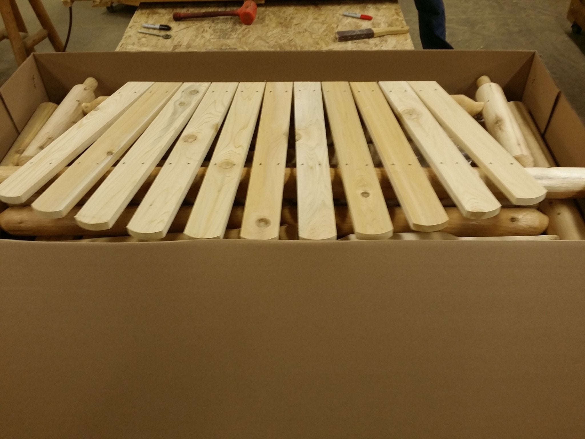 Durable Wooden Garden Bench