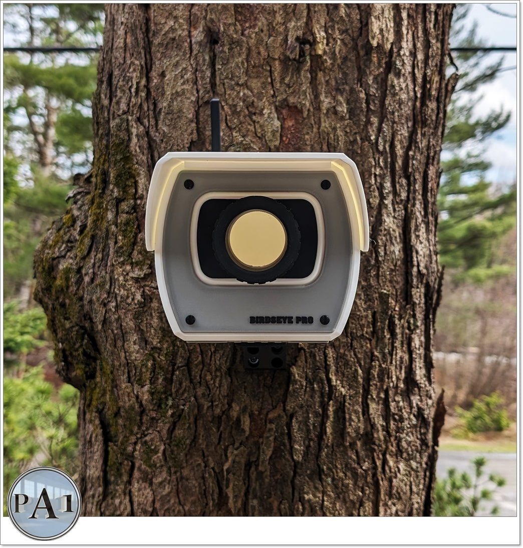 PerchCam Birdhouse – Realistic Security Camera Style Bird House for Modern Outdoor Decor