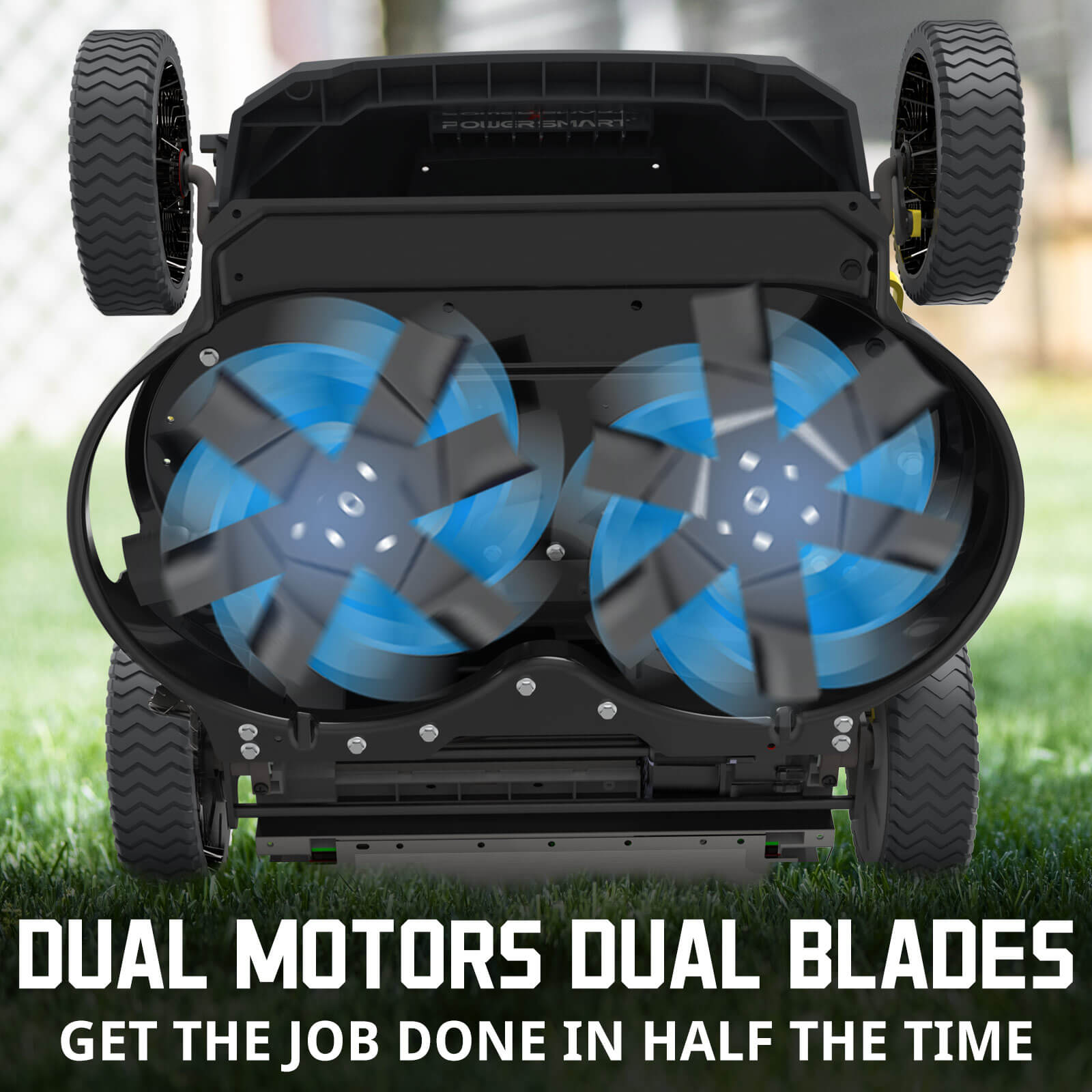 80V 26" Brushless Cordless Self-Propelled Lawn Mower w/ Battery & Charger PS76826