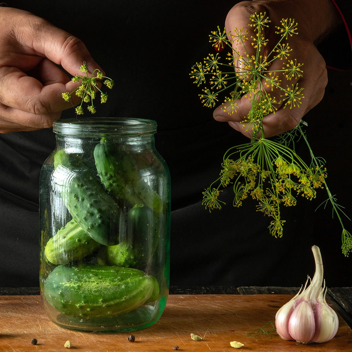 Purely Organic Boston Pickling Cucumber Seeds - USDA Organic