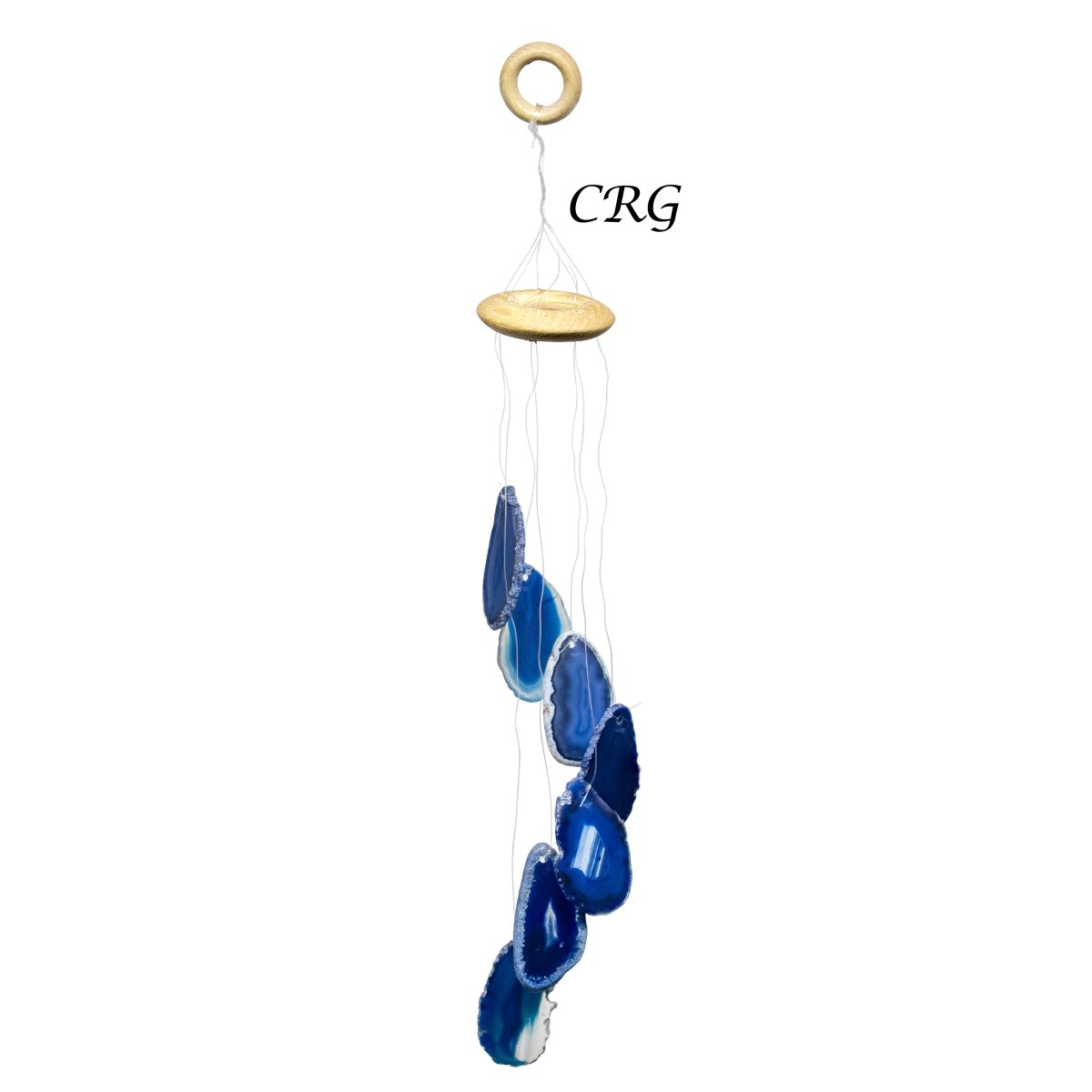 QTY 1 - Blue Agate Wind Chime / Small