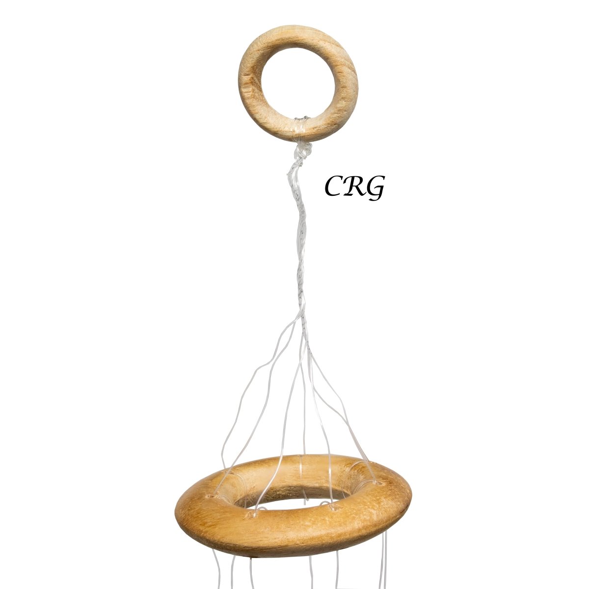 QTY 1 - Pink Agate Wind Chime / Small