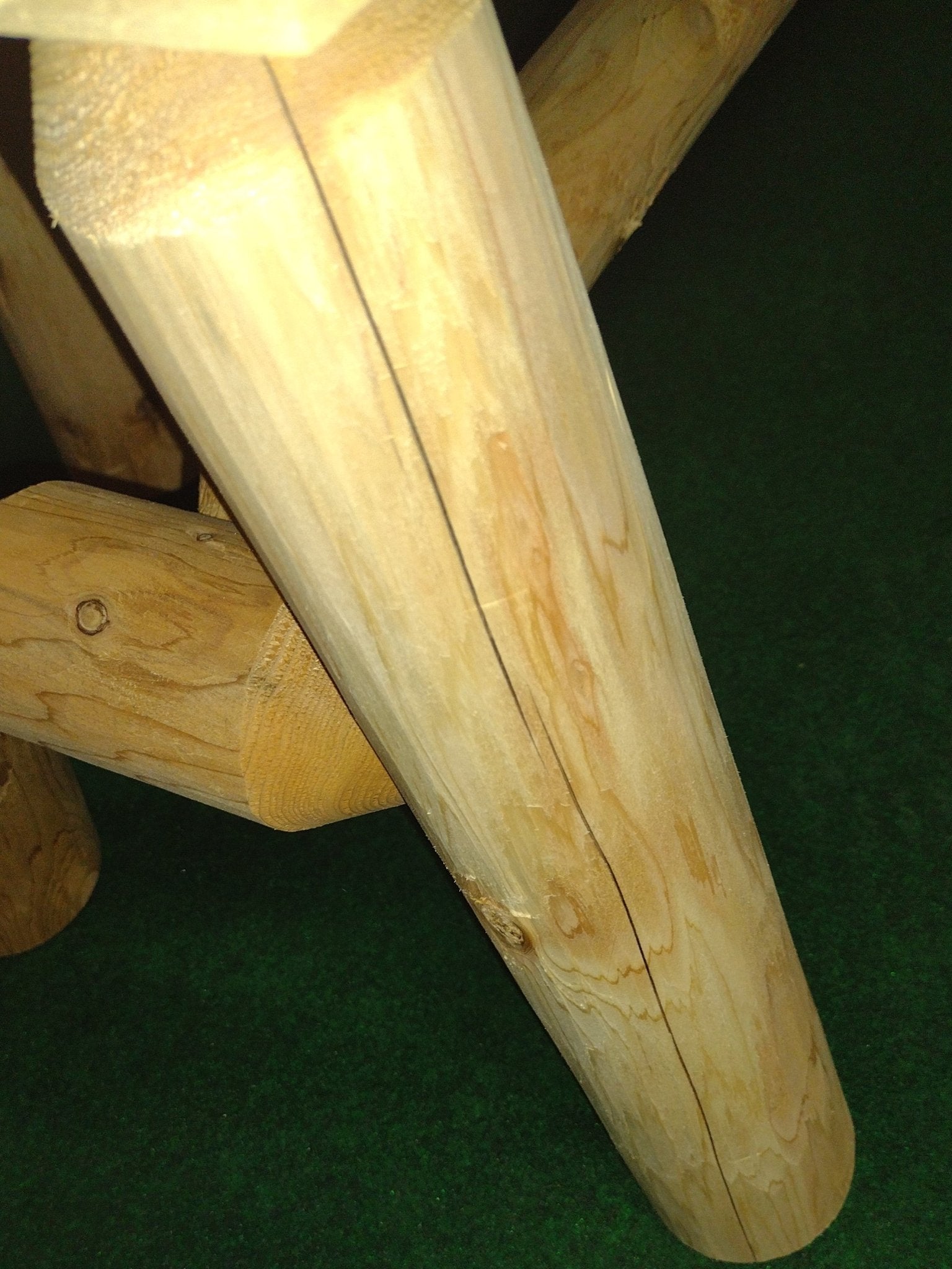 Rocking Wooden Garden Bench