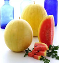 Golden Midget Watermelon Seeds - Mini Heirloom Organic Citrullus lanatus for Small Gardens & Containers