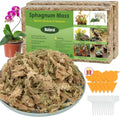 Sphagnum Moss 50QT for Plants & Reptiles, Orchid Potting Medium, Natural Moisture Retention, Perfect for Rooting