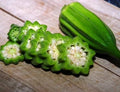 Star of David Okra Seeds – Organic Non-GMO Heirloom Variety Abelmoschus esculentus, 25+ Seeds for Bountiful Harvest