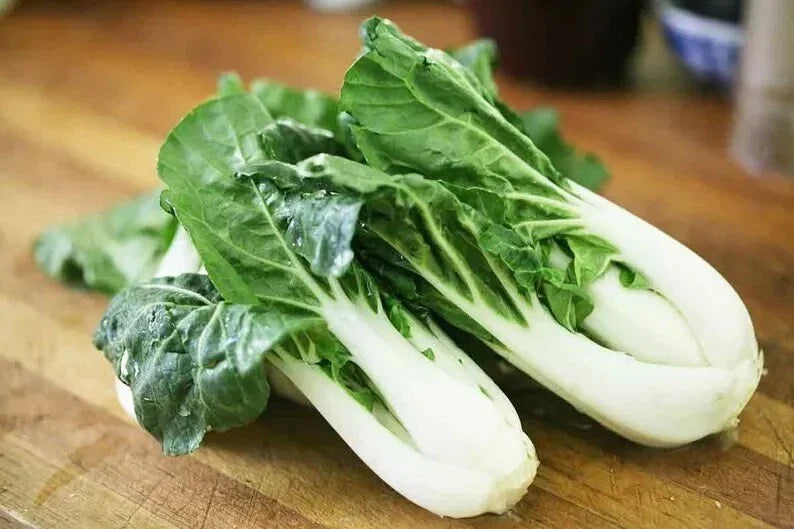 Cabbage Seeds 1000+ Heirloom Pak Choi White Stem Chinese NON GMO Fresh, Brassica rapa var. chinensis