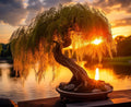 Bonsai Tree Cuttings - Thick Trunk - Iconic Arching Style - Donald Trunk (Ficus retusa)