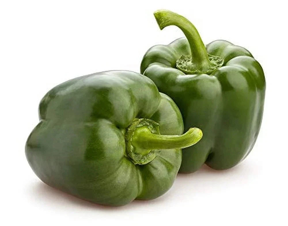 California Wonder Bell Pepper Seeds - Heirloom Non-GMO, 300+ Seeds, Capsicum annuum, Sweet, Crunchy, Garden & Container Planting