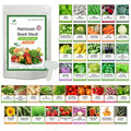 Heirloom Vegetable Seeds Kit – 39 Varieties, Over 18,000 Non-GMO Organic Seeds for Survival Gardening & Sustainable Farming