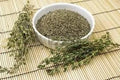 Thyme Herb Seeds, Non-GMO, 500+ Seeds for Cooking & Spices, Thymus vulgaris, Culinary Herb, Low-Growing Perennial