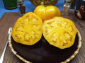 Golden Jubilee Tomato Seeds - Organic Heirloom Non-GMO, Juicy Golden Fruits, Solanum lycopersicum, Seed Pack for Home Garden