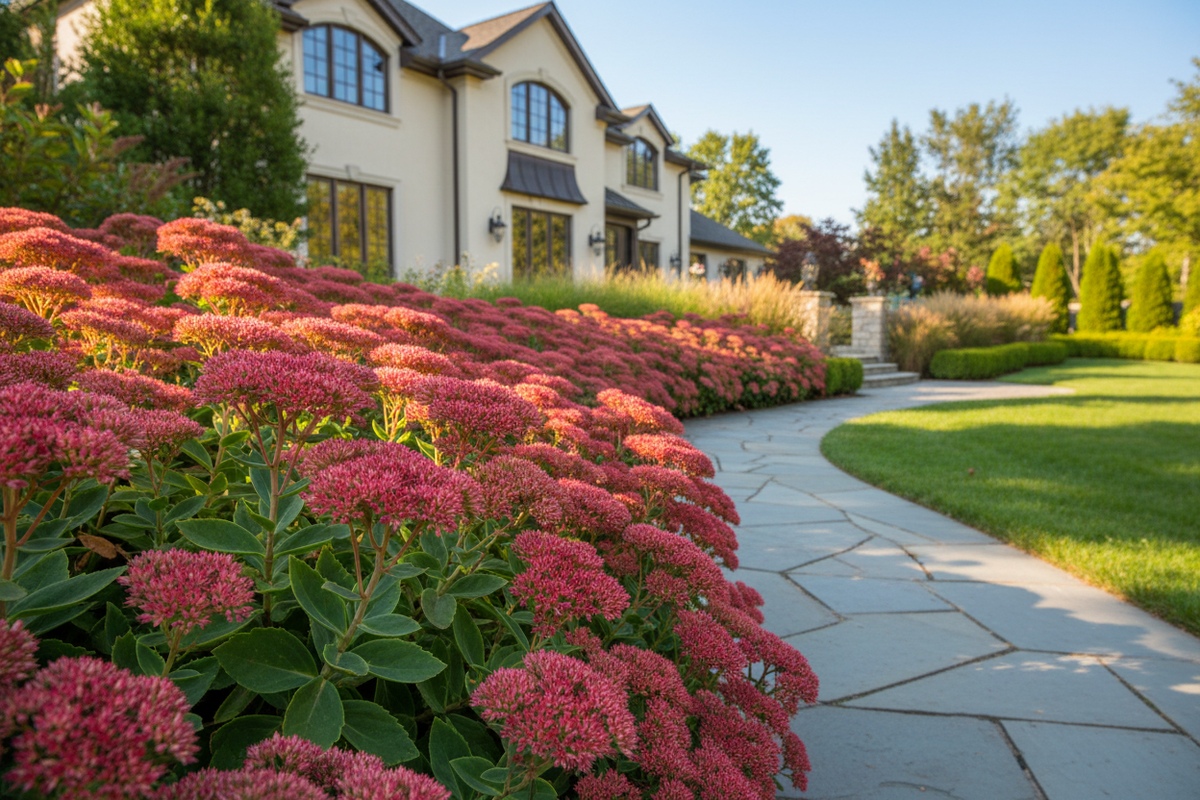 Sedum 'Autumn Fire'