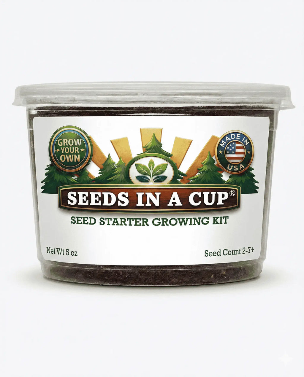 Loofah Grow Kit | Grow Natural Bath Sponges from Seed | Seeds In A Cup®