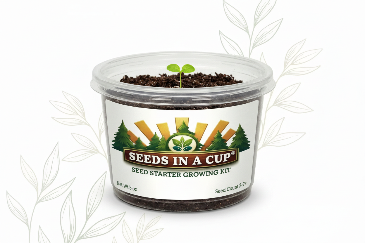 Loofah Grow Kit | Grow Natural Bath Sponges from Seed | Seeds In A Cup®
