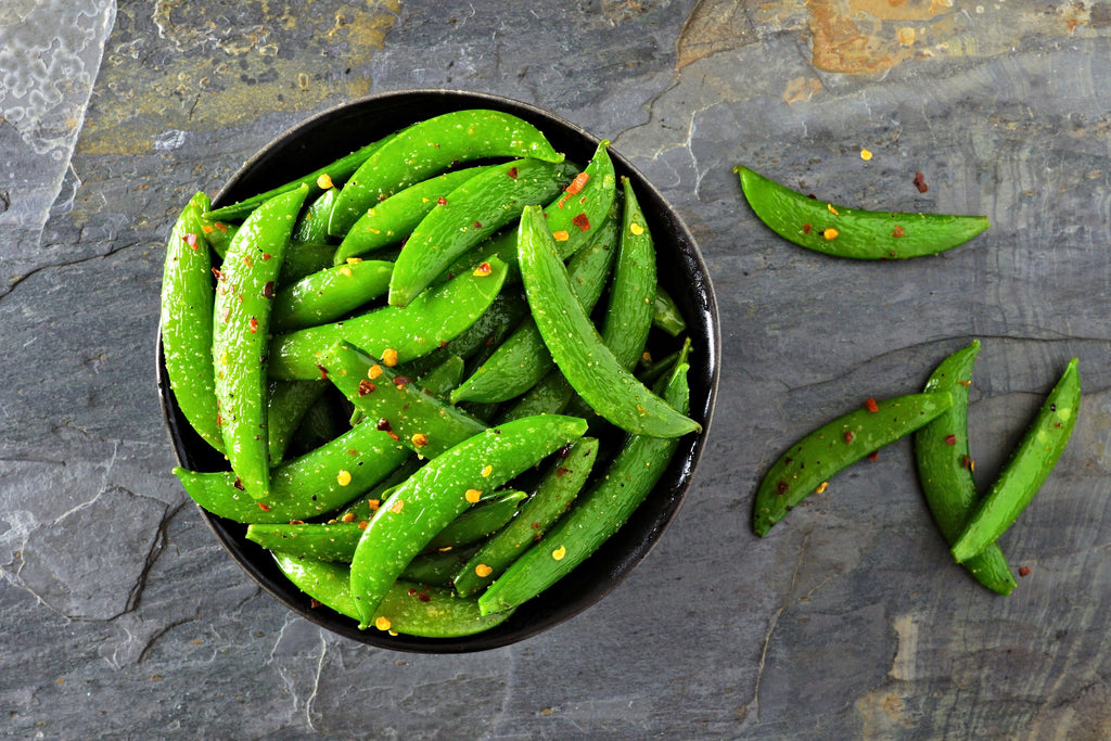 50 SUGAR ANN PEA Stringless Sweet Green Snap Pisum Sativum Vegetable Seeds