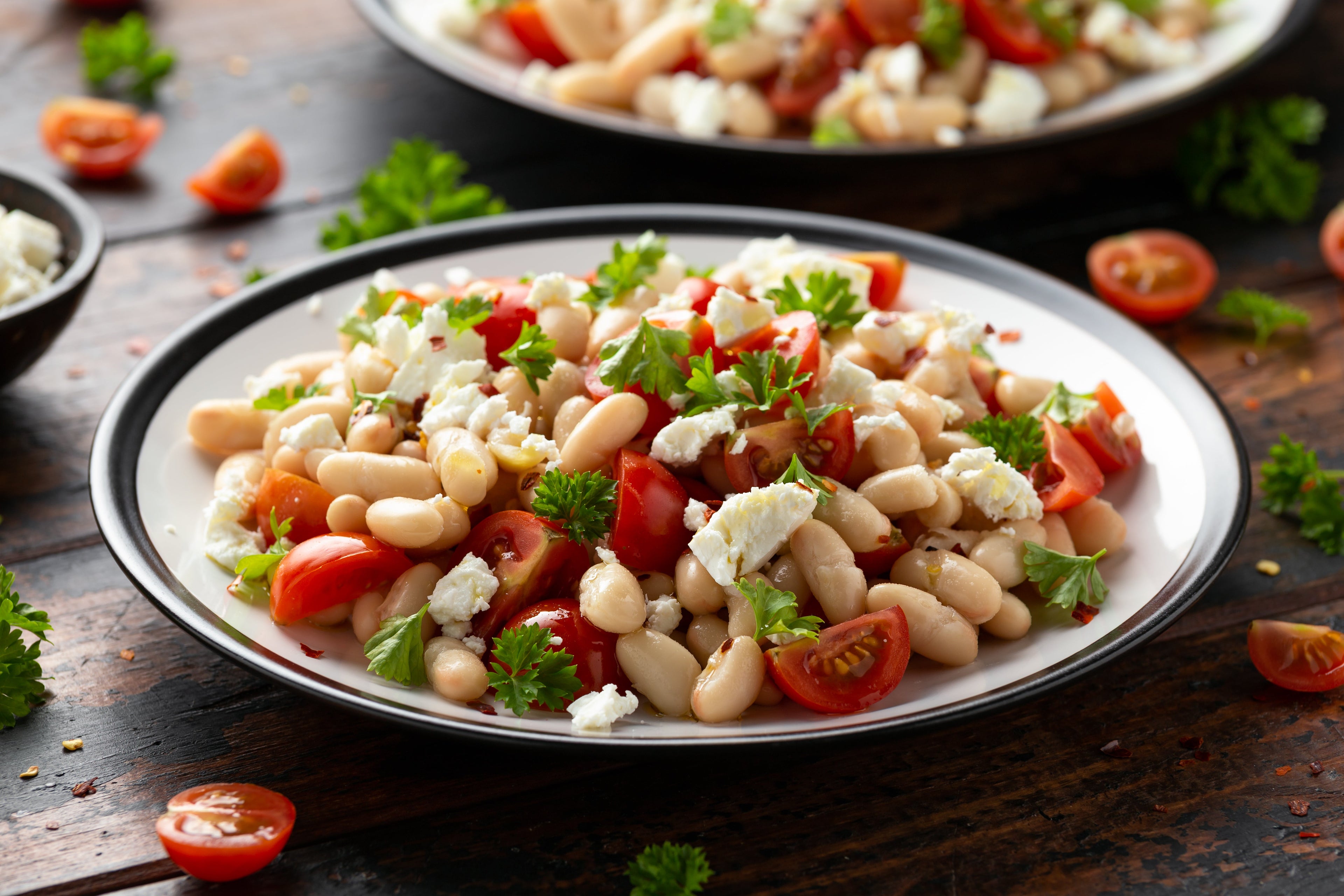 30 CANNELLINI BEAN Seeds White Italian Kidney Phaseolus Vulgaris Vegetable Seeds