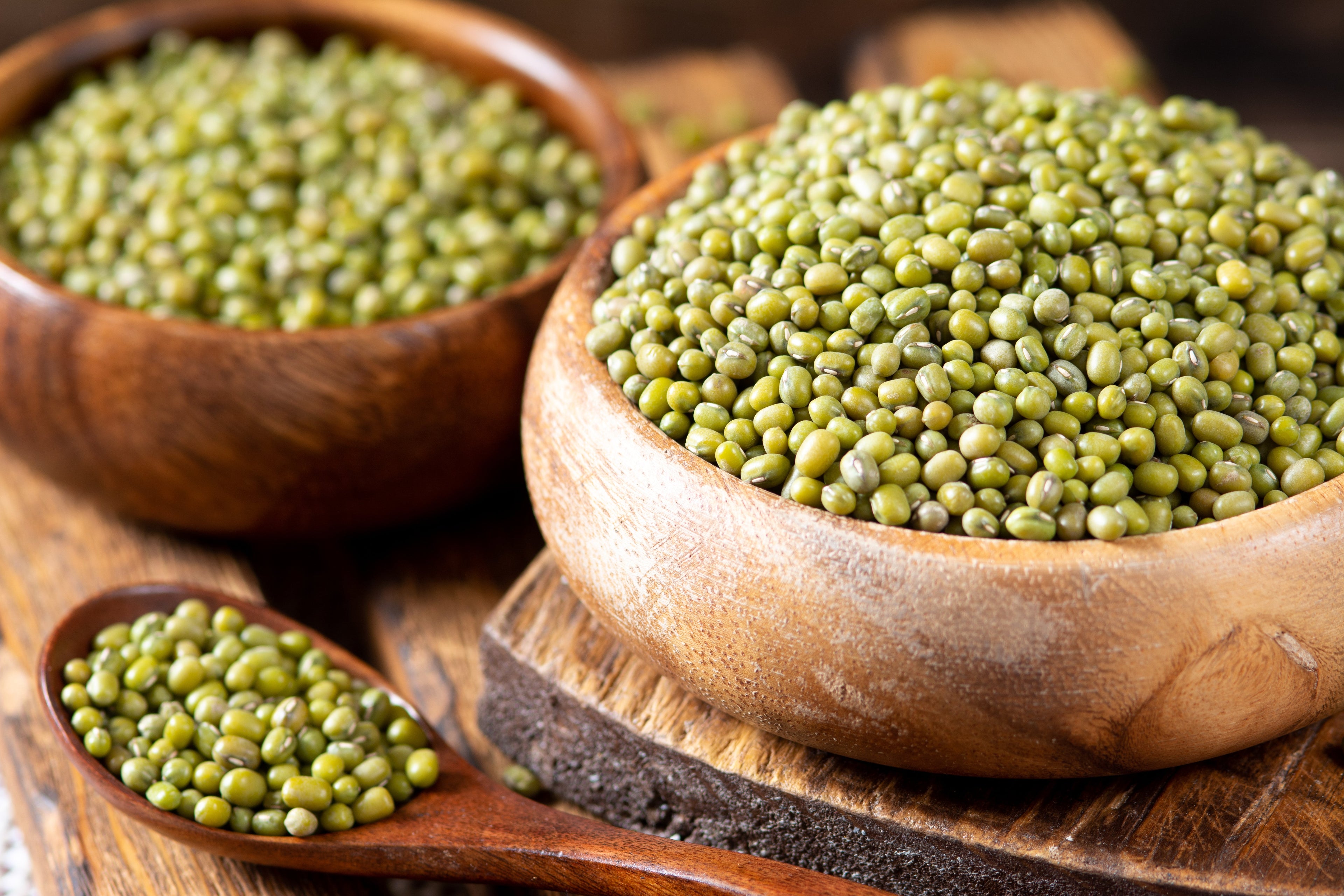 150 MUNG BEAN Moong Sprouts Golden Gram Green Vigna Radiata Vegetable Seeds