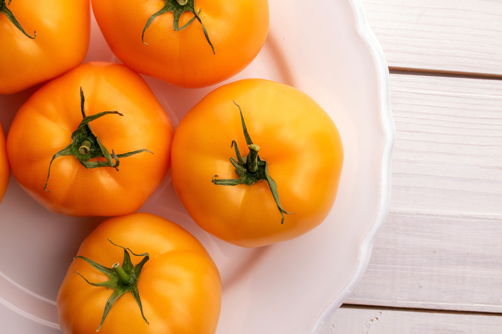 150 GOLDEN JUBILEE TOMATO Yellow Lycopersicon Lycopersicum Fruit Vegetable Seeds